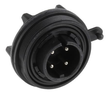 PX0747/P Bulgin Circular Connector, 4 Contacts, Panel, Standard Connector, Plug, Male, IP68, Standard Buccaneer Series
