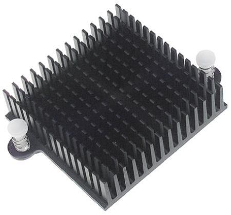 750-0875 Heatsink, 7K/W, 49 x 49 x 20mm, Adhesive Foil