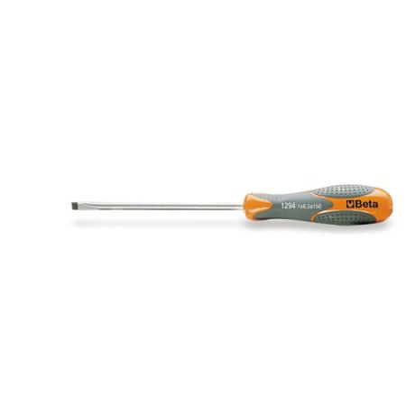 1294 3X100 BETA Slotted  Screwdriver, 3 mm Tip, 100 mm Blade, 196 mm Overall