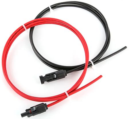 SOLPAN-1F1M-1M Seeit Solar Cable 2 mm² CSA 55 A, -40 → 90 °C 2 x 0.90m Black, Red