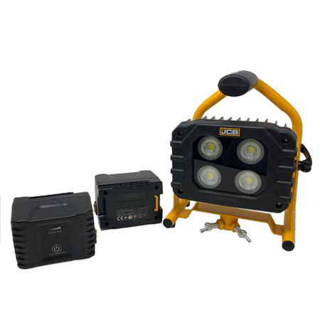 JCB-PLT40-22-2V JCB Rechargeable LED Work Light, 4000 lumens, 100-240 V, IP65