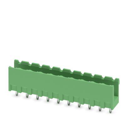 1753592 Phoenix Contact Straight Solder PCB Header, 10 Contact(s), 5 mm Pitch, 1 Row, Shrouded