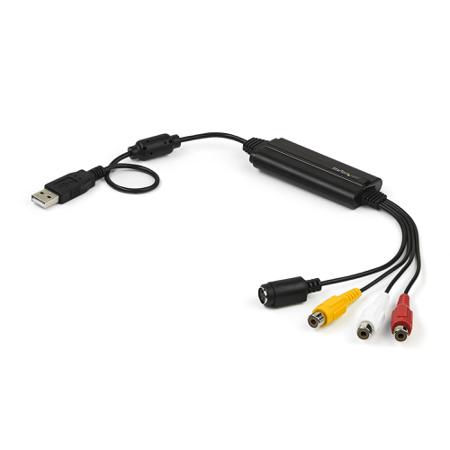 SVID2USB232 StarTech.com Composite, Audio RCA, S-Video to USB Video Converter, 720 x 480, 720 x 576 Maximum Resolution