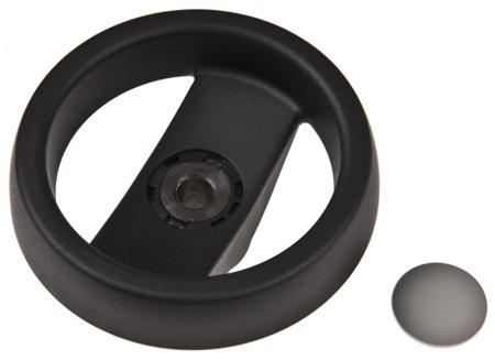 170-727 RS Pro Black Polymer Hand Wheel, 80mm