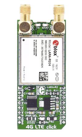 MIKROE-2535 MikroElektronika 4G LTE-NA Click Development Kit