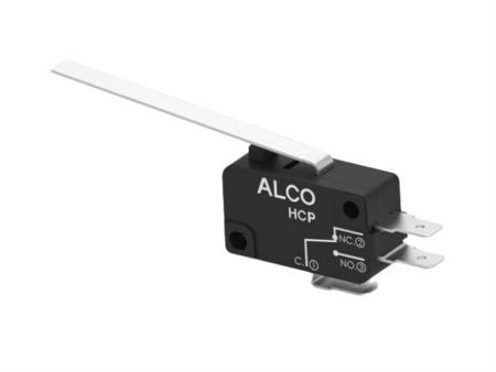 HCP10DTD3L04 TE Connectivity Long Straight Lever Snap Action Micro Switch, Quick Connect Terminal, 10A, SPDT