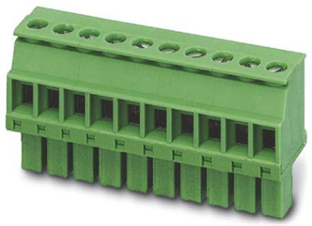 1826979 Phoenix Contact, 3.81mm Pitch, MCVW 1.5/2-ST-3.81, 2 Way, , Pluggable Terminal Block, Plug, Cable Mount, Screw