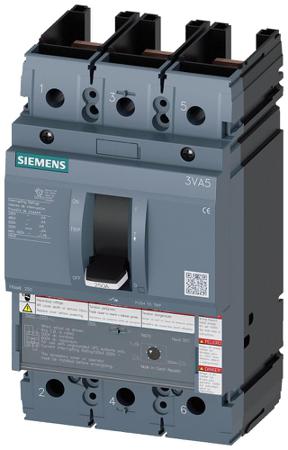 3VA5285-5ED31-1AA0 Siemens, SENTRON, 3VA Circuit Breaker 3-Pole 25 A, Breaking Capacity 85 kA, Screw