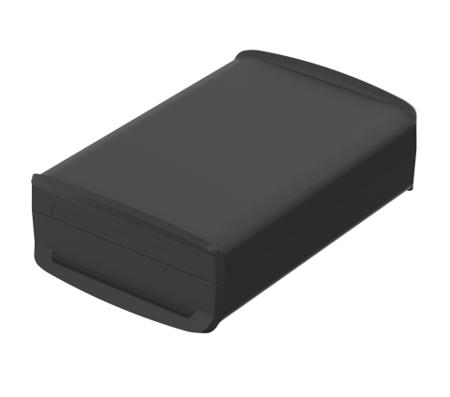 48412255-HMT1 Bopla BoVersa Series Black Polycarbonate Desktop Enclosure, 134.9 x 88 x 42mm