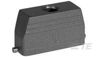 1106465-2 TE Connectivity 11064 Top Entry Hood, M32 Thread, Straight HB.24 Range