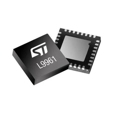 L9961TR STMicroelectronics , Battery Charge Controller IC, 3.3 V to 3.3 V Input 3.3 V Output 300 μA, VFQFPN-32 32-Pin