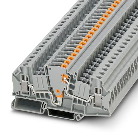 3047400 Phoenix Contact  UTME 6 Series Grey, 0.2 → 10mm², Single-Level, Screw Termination