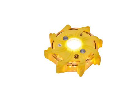 NSPULSARPROSQ-Y Nightsearcher Yellow Amber Flashing