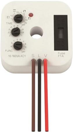 360-681 RS PRO Timer Relay, 230V ac, 1-Contact, 0.1 s → 10days, Triac
