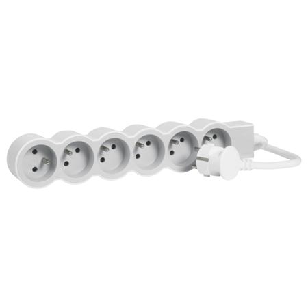 049484 Legrand 1.5m 6 Socket Type E - French Extension Lead