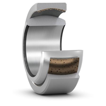 GE-4-C SKF GE 4 C 4mm Bore Plain Bearing, 5.4kN Radial Load Rating, 12mm O.D