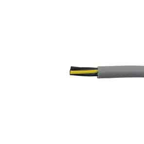 470057YY GE033 Alpha Wire Pro-Met Control Cable, 5 Cores 0.75 mm², Unscreened, 100 m, Grey Polyvinyl Chloride Sheath