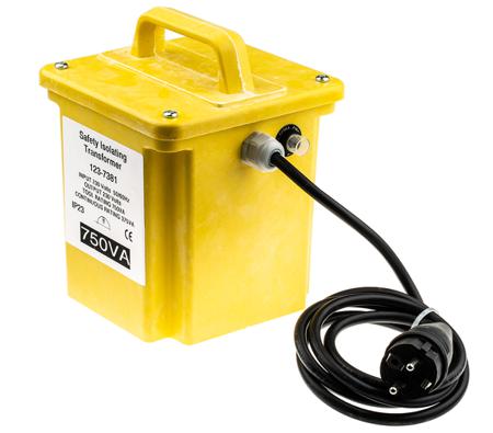 123-7381 RS Pro, 750VA Isolation Transformer, 230V