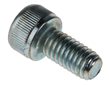 483-8310 RS PRO Bright Zinc Plated Steel Hex Socket Cap Screw, DIN 912, M6 x 12mm
