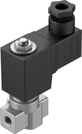 VZWD-L-M22C-M-G18-30-V-3AP4-15-R1 Festo 2/2 closed, Monostable Solenoid Valve Electrical G 1/8 VZWD Series