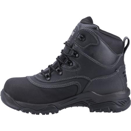 M801552 MAGNUM M88- Black Composite Toe Capped Unisex Safety Boots, UK 11, EU 45