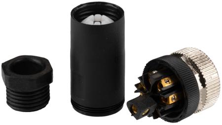 208-0562 RS PRO Cable Mount Circular Connectors, 8 Contacts, M12 Connector