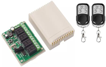 REM01-4CH-6-24V Seeit  Relay Control Card Module 433MHz