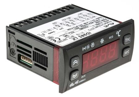ID 985 LX-12V-8A-PTC Eliwell ID 985LX Panel Mount On/Off Temperature Controller, 74 x 32mm, 4 Output Relay, 12 V ac/dc Supply Voltage