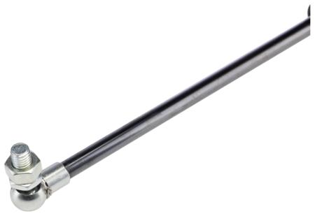 268-7048 RS PRO Steel Gas Strut, with Ball & Socket Joint, 400mm Extended Length, 150mm Stroke Length