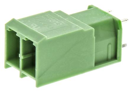 1804687 Phoenix Contact, 7.62mm Pitch, PCV 4/ 2-G-7.62, 2 Way, , Pluggable Terminal Block, Header, Solder Termination,