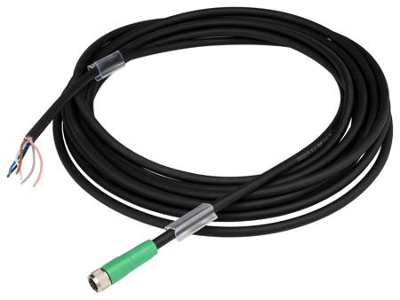 1522215 Phoenix Contact Female 6 way M8 to 6 way Unterminated Sensor Actuator Cable, 5 m