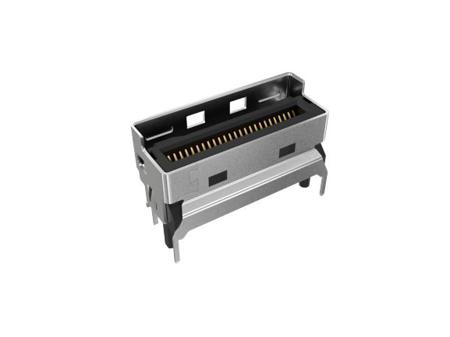 G42V15332HR Amphenol Communications Solutions Vertical Edge Connector, 74-Contacts, 0.6mm Pitch