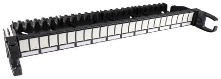 5XPAN1U CAE Multimedia Connect  Series 24 Port RJ45 Patch Panel 44.4mm Grey