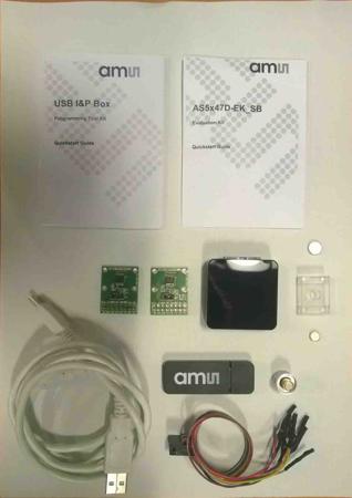 AS5X47D-TO_EK_ST ams OSRAM Evaluation Kit Position Sensor Development Kit for AS5X47D Rotative Motor Control