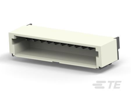 1-1734595-1 TE Connectivity AMP HPI Series Vertical Board Mount PCB Header, 11 Contact(s), 1mm Pitch, 1 Row(s), Shrouded