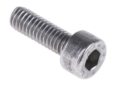 187-1257 RS PRO Stainless Steel Hex Socket Cap Screw, DIN 912, M4 x 12mm