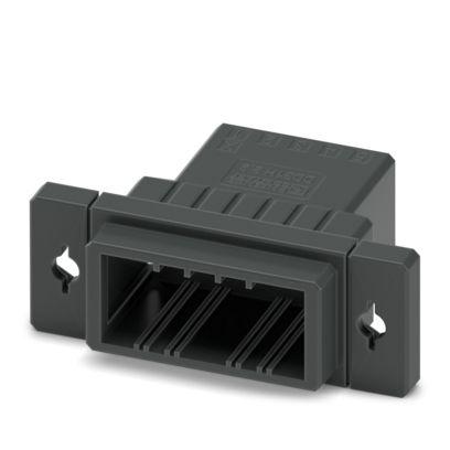 1340662 Phoenix Contact DD31H Series Panel Feed Through Terminal Plug, 10-Contact, 3.81mm Pitch, Snap-In, 1-Row, Crimp