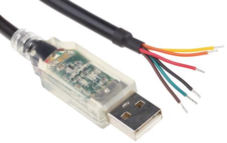 TTL-232RG-VSW5V-WE FTDI Chip  TTL to USB Serial Converter Generic Cable for use with Devices with a logic level serial