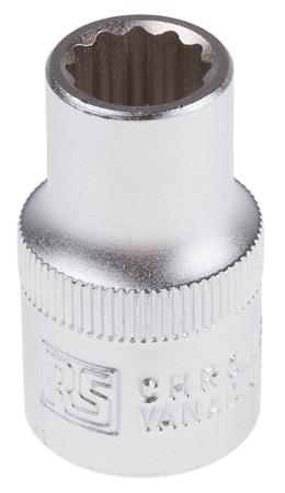 830-4098 RS PRO 1/2 in Drive 11mm Standard Socket, 12 point