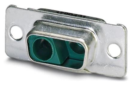 1688421 Phoenix Contact VS-09-BU-DSUB-2P Panel Mount D-sub Connector