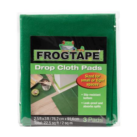286473 FROGTAPE FrogTape Green Non Woven Fabric Cloths, Pack of 3