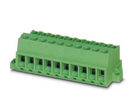1824133 Phoenix Contact, 5.08mm Pitch, MSTBU 2.5/ 3-STD-5.08, 3 Way, Pluggable Terminal Block, Plug, Screw Termination,