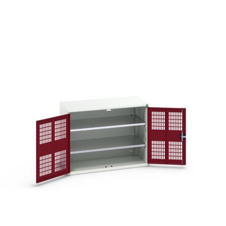 16926760.24 Bott 2 Door Sheet Steel Cupboard, 1050 x 550 x 800mm