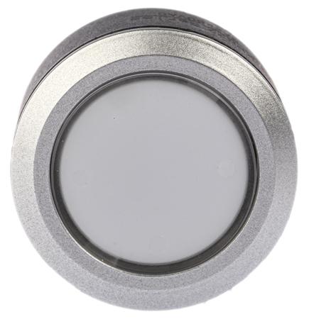 175-8287 Single Pole Double Throw (SPDT) Lock Push Button Switch, IP65, 22.2 Dia.mm, Panel Mount Red LED, 250V ac