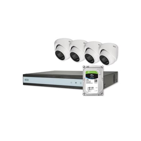 TVVR33843D ABUS Analogue Indoor, Outdoor IR Mains Powered CCTV Camera, 4 megapixels Resolution