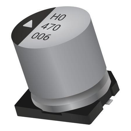 AEH1010331M025R KYOCERA AVX 330μF Aluminium Electrolytic Capacitor 25V dc, Surface Mount -