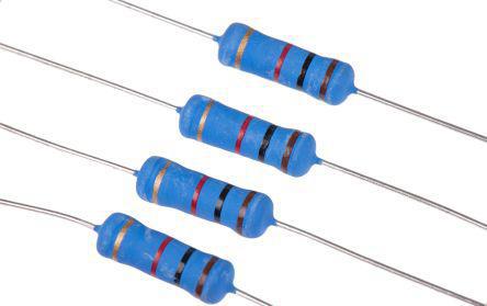 ROX3SJ1K0 TE Connectivity ROX3S Series Axial Metal Film Fixed Resistor 1kΩ ±5% 3W ±300ppm/°C
