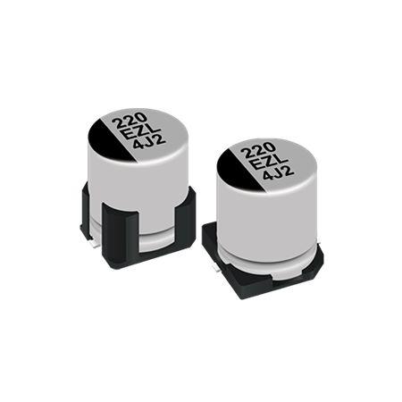EEHZL1E221XV Panasonic 220μF Surface Mount Polymer Capacitor, 25V dc