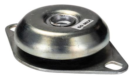 126-3877 RS PRO Round M16 Anti Vibration Mount with 450kg Compression Load