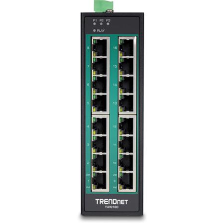 TI-PG160 16-Port Gigabit PoE+